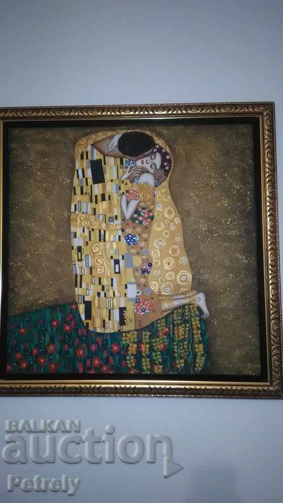 Oil painting Gustav Klimt replica