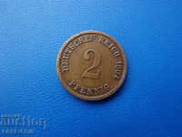 XII (137) Germany Reich 2 Pfennig 1904 G Rare