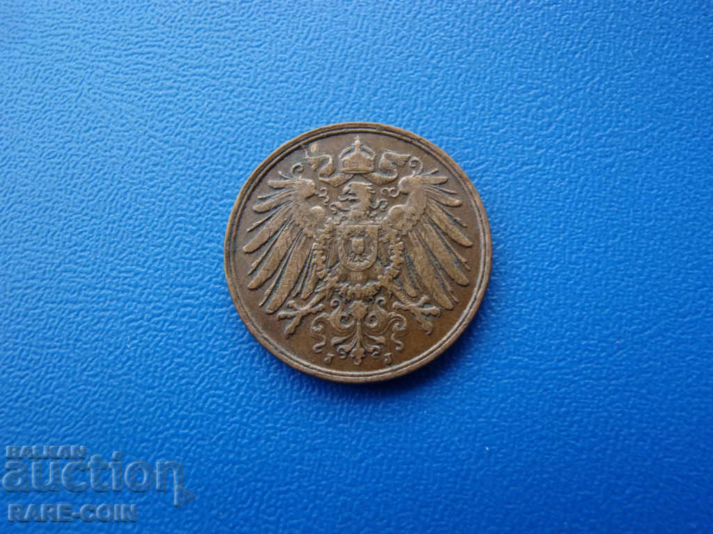 XII (138) Germania Reich 2 Pfennig 1904 J Rar cu preț € 10.23 | 20.01 BGN