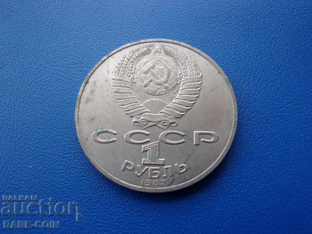 XII (139) СССР - Русия 1 Рубла 1987 Бородино Rare с цена € 2.05 | 4.01 лв. XII (139) СССР - Русия 1 Рубла 1987 Бородино Rare с цена € 2.05 | 4.01 лв.