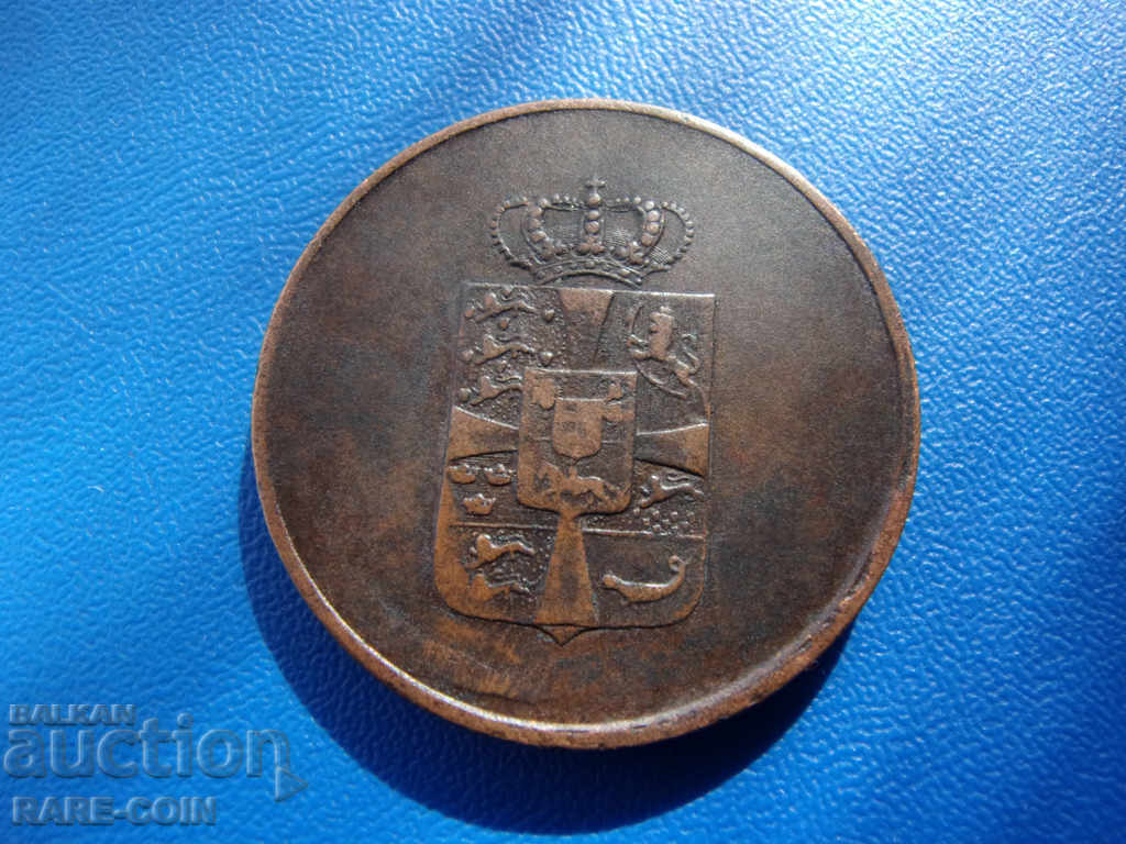 XII (159) Danemarca 16 Skilling 1814 Foarte rar cu preț € 33.23 | 64.99 BGN