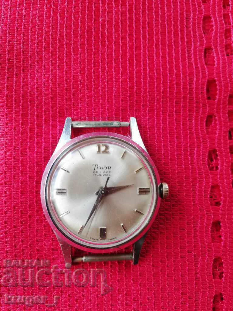 Swiss Watch TIMOR DE LUXE 17 JEVELS - 5 Swiss Watch TIMOR DE LUXE 17 JEVELS - 5