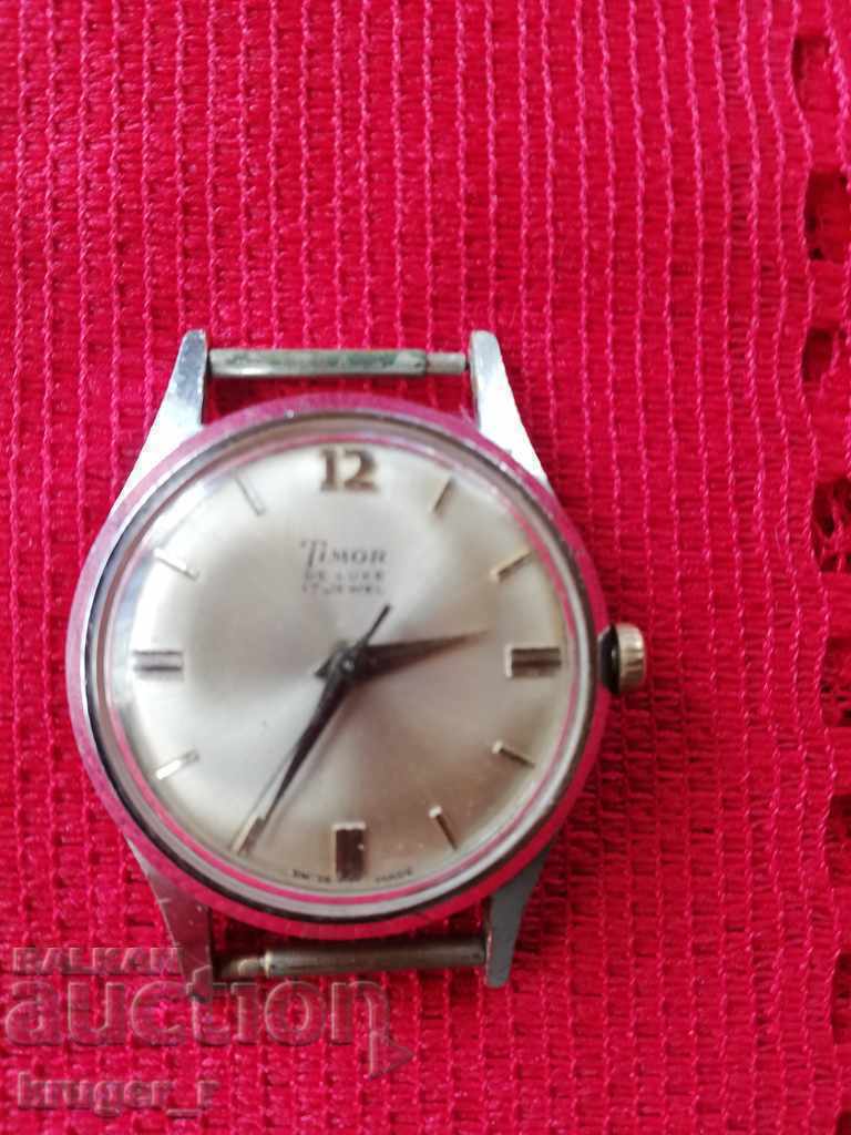 Ceas elvețian TIMOR DE LUXE 17 JEVELS