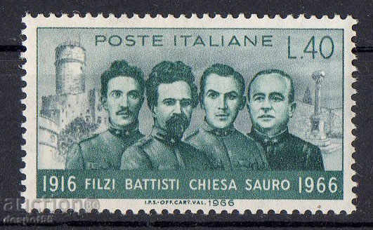 1966 Italia. patrioți italieni executat de austrieci