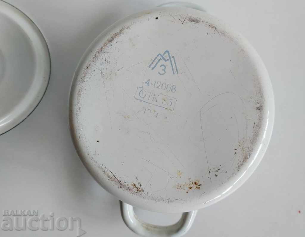 SOC ENAMELED POT - 7 SOC ENAMELED POT - 7