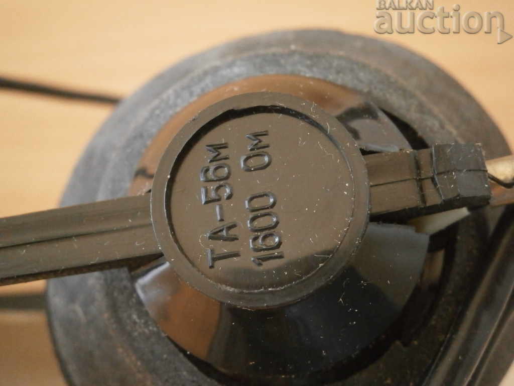 antique headphones from the USSR radio station 1600 ohms - 5 antique headphones from the USSR radio station 1600 ohms - 5