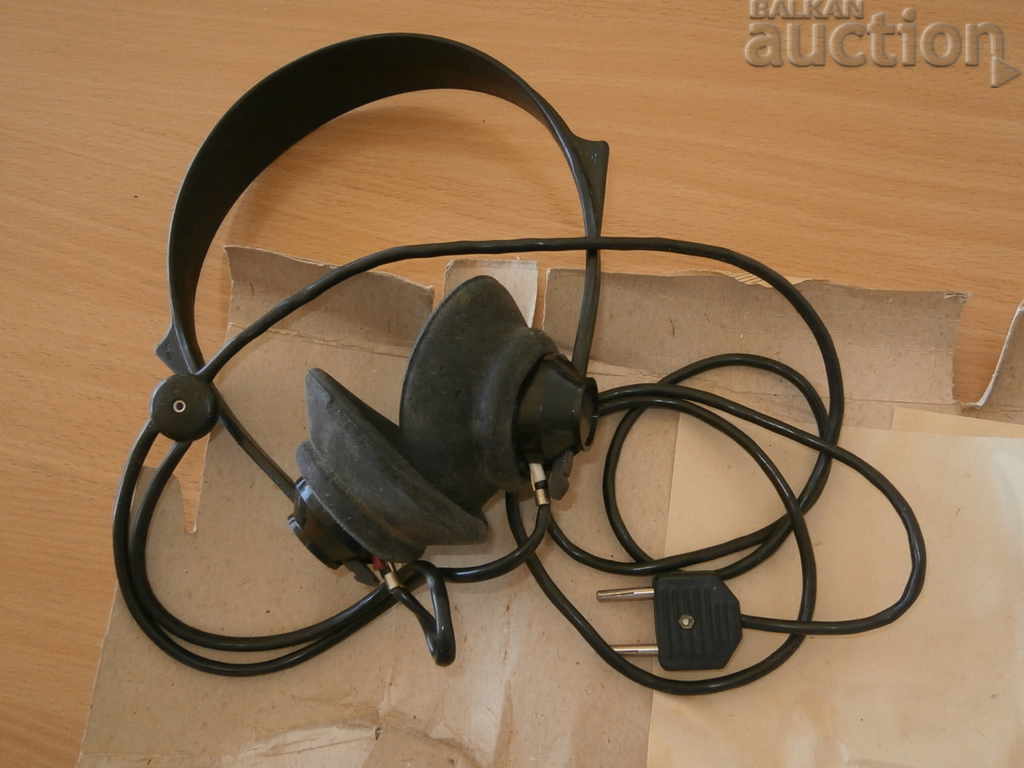 старинни слушалки от  радиостанция СССР 1600 ома