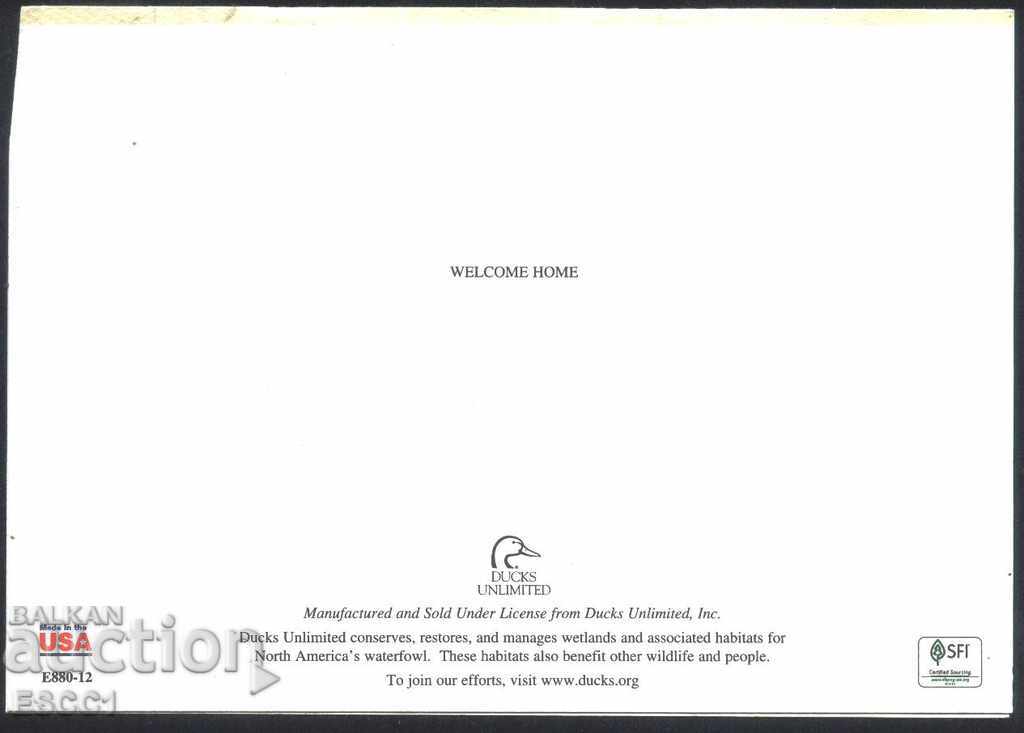 Ευχετήρια κάρτα για την εποχή και την Πρωτοχρονιά από τις ΗΠΑ με τιμή 1.50 BGN | € 0.77 Ευχετήρια κάρτα για την εποχή και την Πρωτοχρονιά από τις ΗΠΑ με τιμή 1.50 BGN | € 0.77