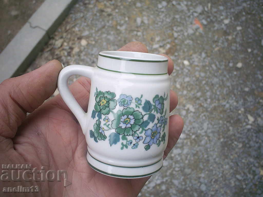 OLD PORCELAIN GLASS GLASS GDR GDR - 5 OLD PORCELAIN GLASS GLASS GDR GDR - 5