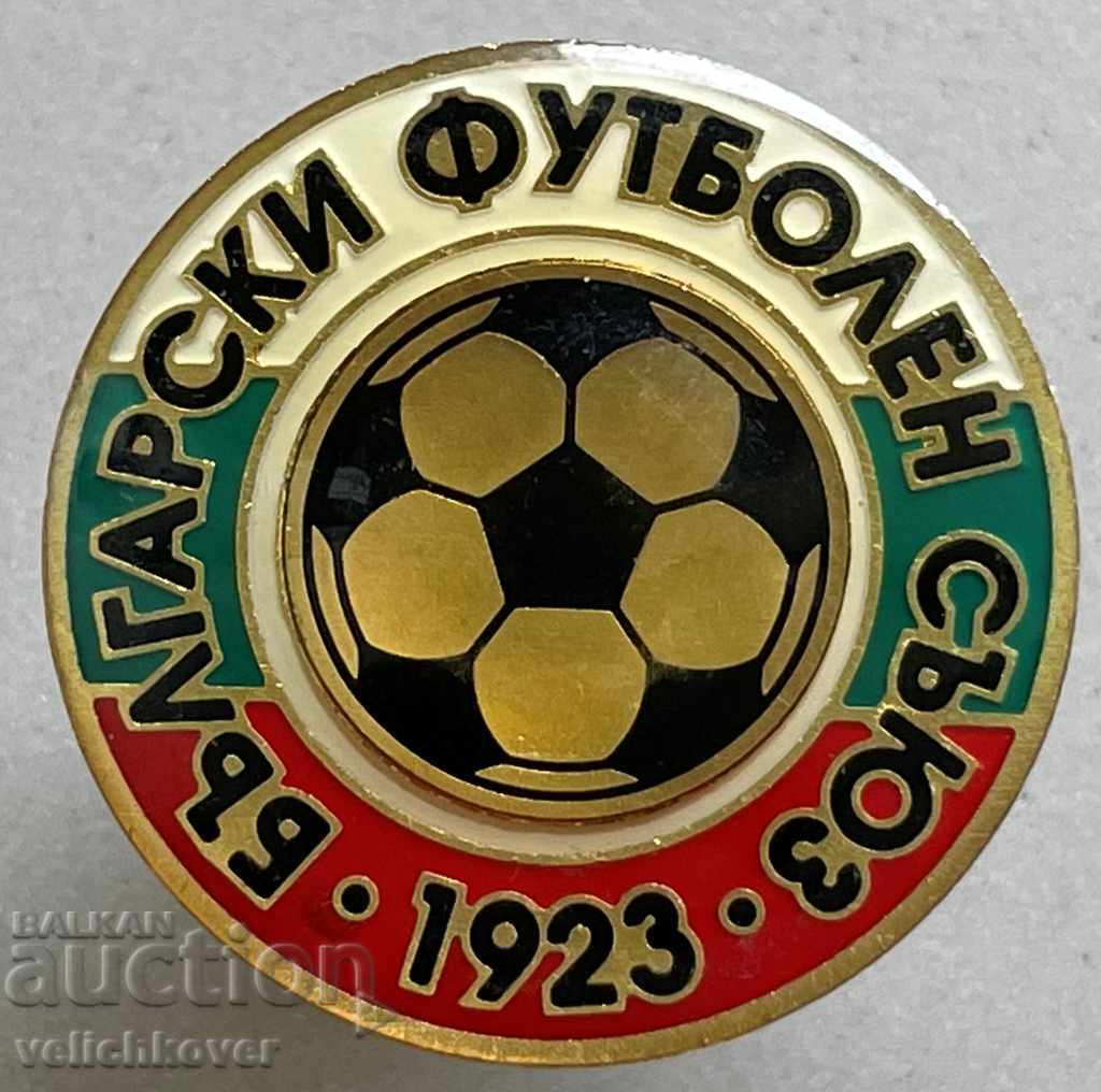 31827 Bulgaria sign Bulgarian Football Union pin