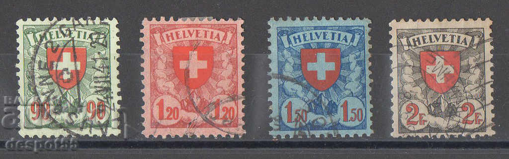 1924. Switzerland. Coat of arms.