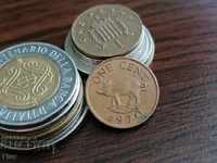 Monedă - Bermude - 1 cent 1970