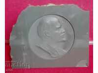 Paperweight "Lenin" - cameo bas-relief jasper