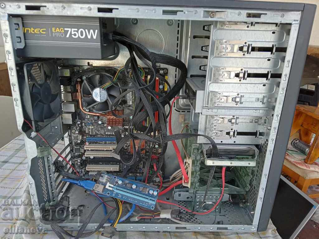 Desktop computer Asus raboti with price 150.00 BGN | € 76.69 Desktop computer Asus raboti with price 150.00 BGN | € 76.69