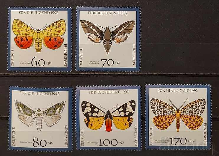 Γερμανία 1992 Πανίδα/Πεταλούδες/Έντομα MNH