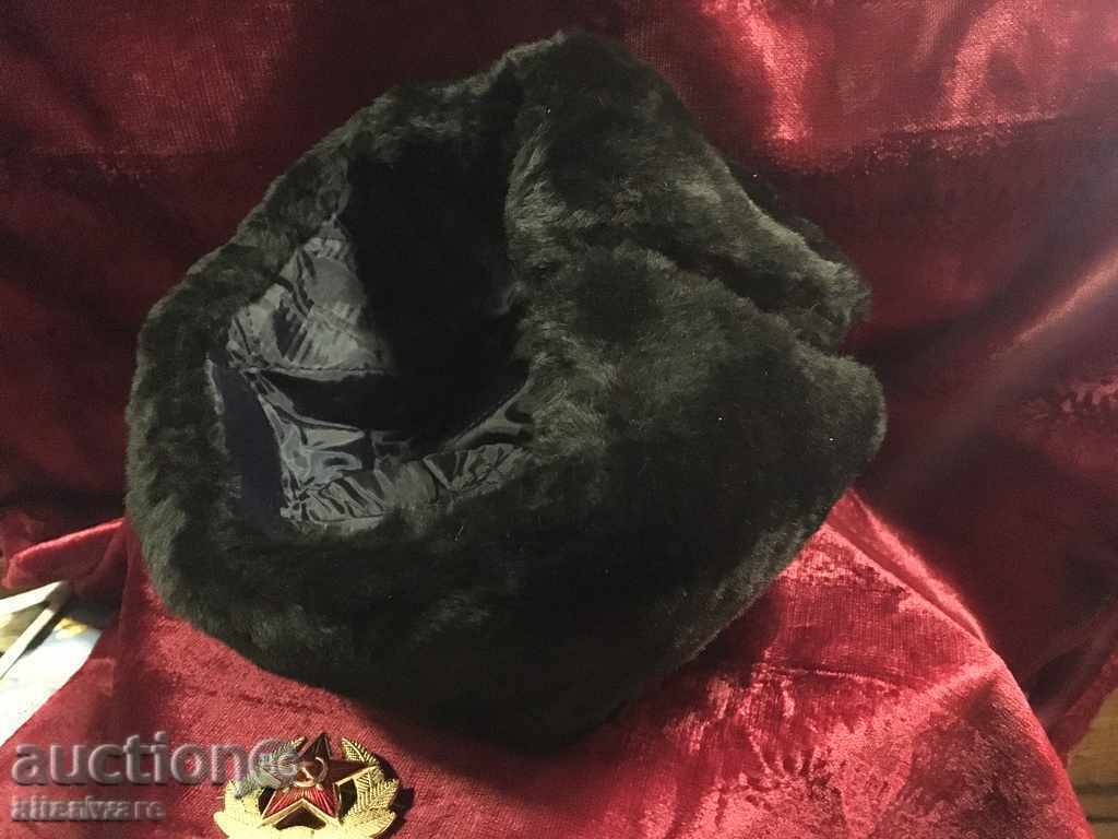 Licitație blană rusă capac pălărie Licitație blană rusă capac pălărie