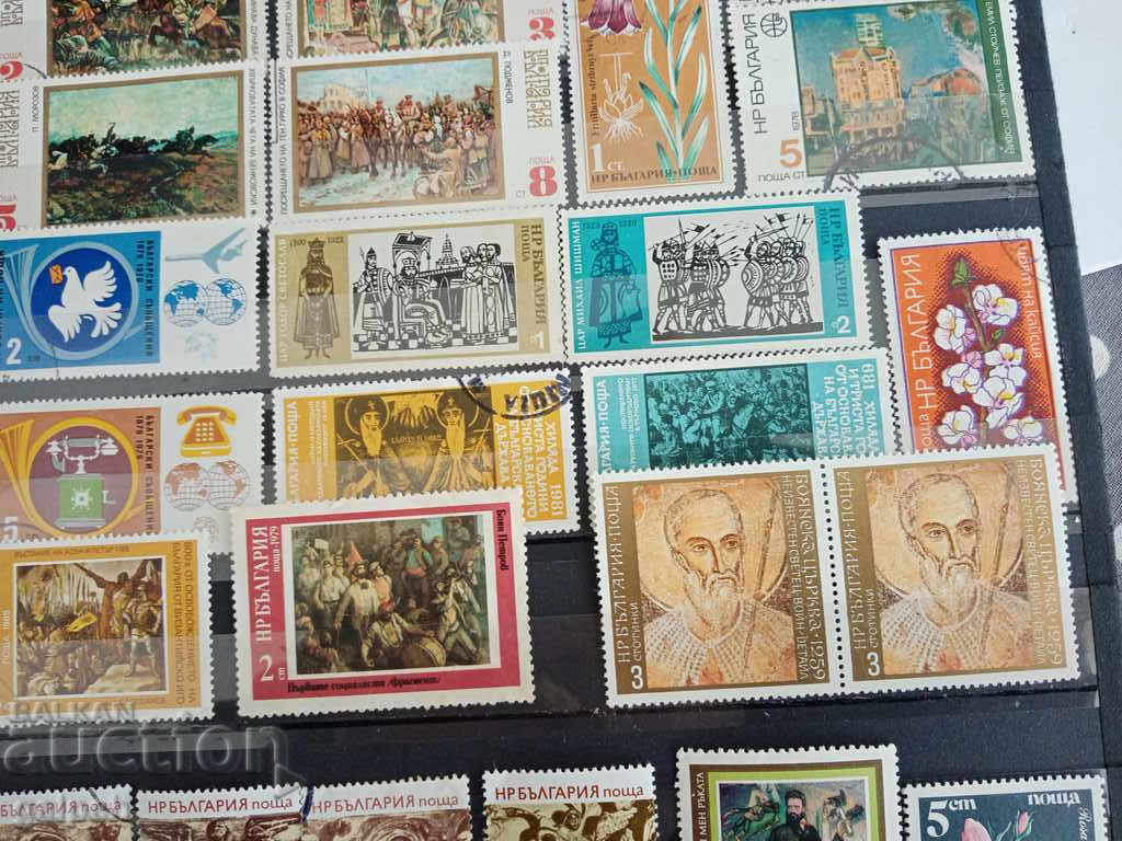 POSTAGE STAMPS - HP BULGARIA - 38 pcs. - BGN 5 - 6 POSTAGE STAMPS - HP BULGARIA - 38 pcs. - BGN 5 - 6