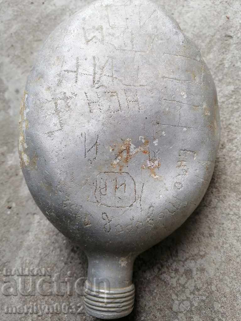 Aluminum jug from the early social military art - 5 Aluminum jug from the early social military art - 5