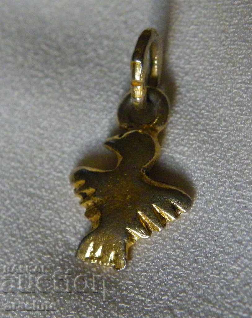 Πολύ παλιό ασημένιο μετάλλιο με επιχρύσωση - 5 Πολύ παλιό ασημένιο μετάλλιο με επιχρύσωση - 5