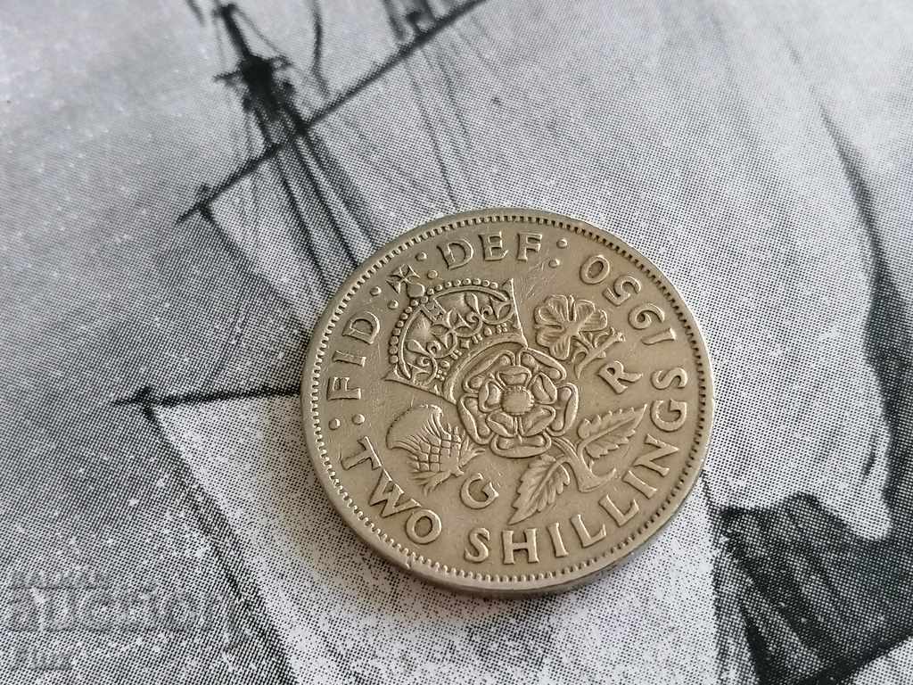Coin - Great Britain - 2 Shillings | 1950