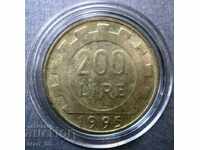 Италия 200 лири 1995