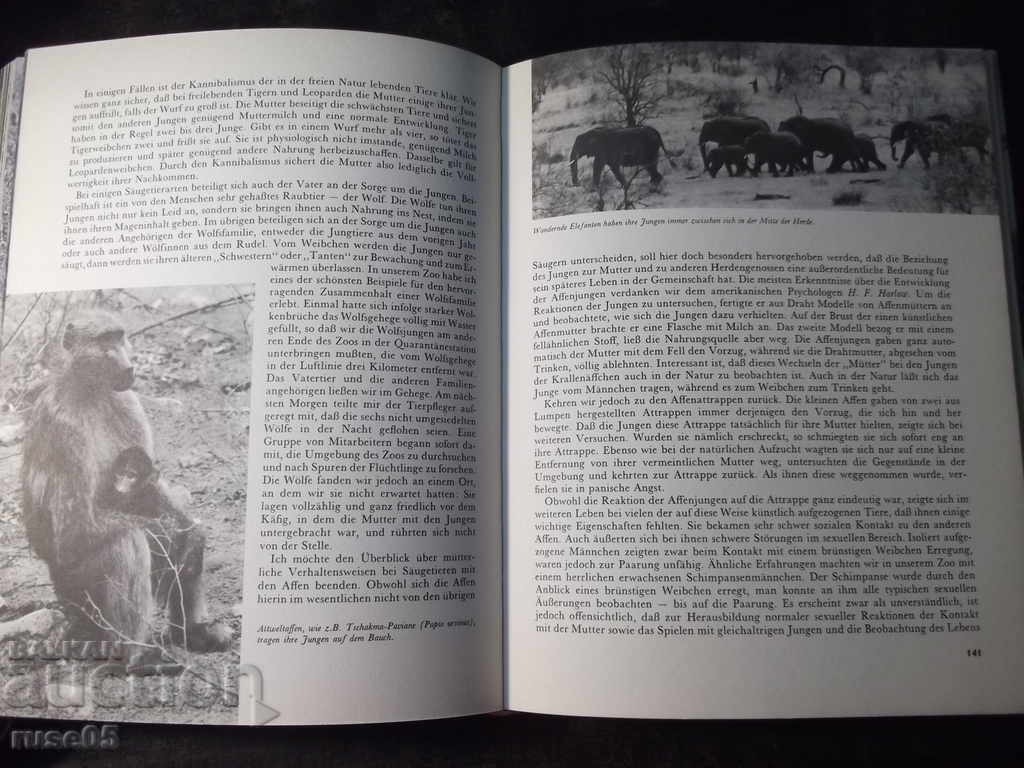 The book "Sind Tiere Anders? - Z.VESELOVSKÝ" - 208 pages. - 6 The book "Sind Tiere Anders? - Z.VESELOVSKÝ" - 208 pages. - 6