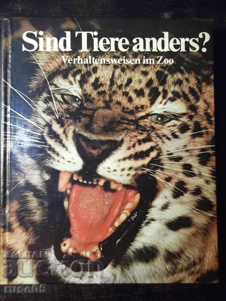 The book "Sind Tiere Anders? - Z.VESELOVSKÝ" - 208 pages.