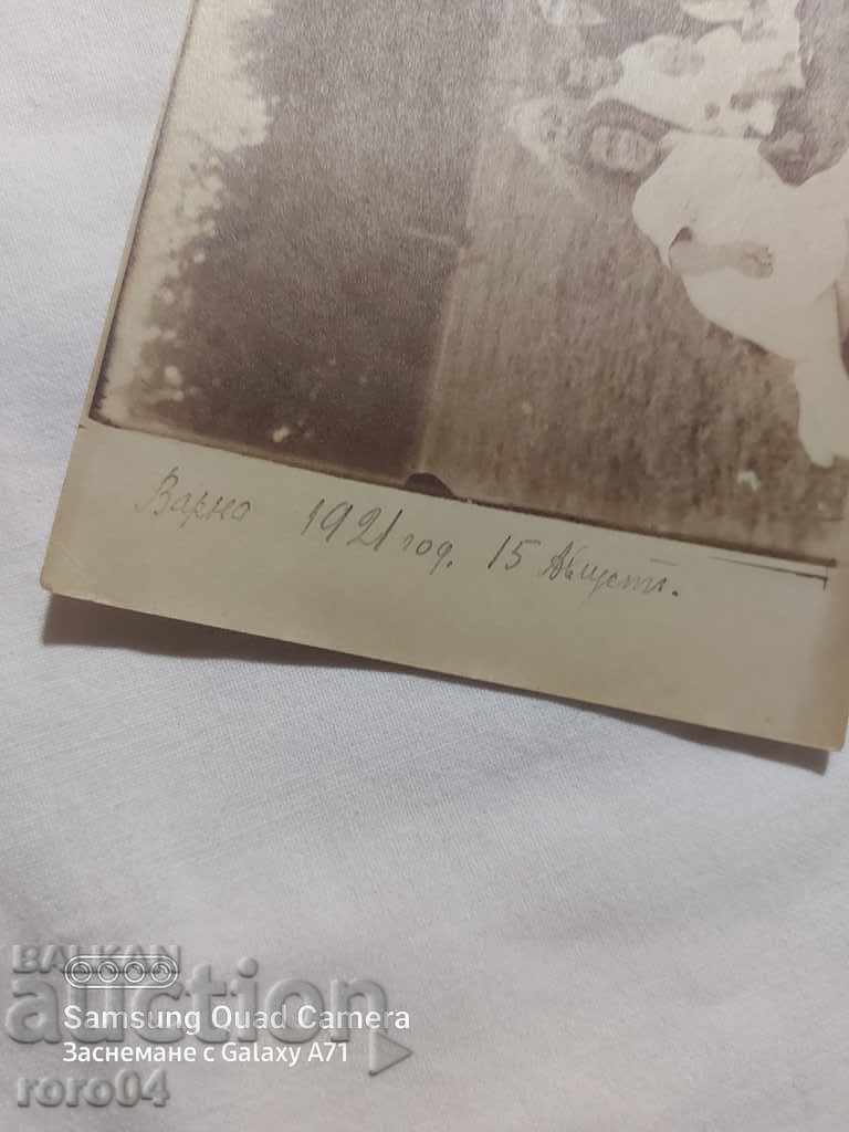 Delivery of VARNA - 1921 Delivery of VARNA - 1921