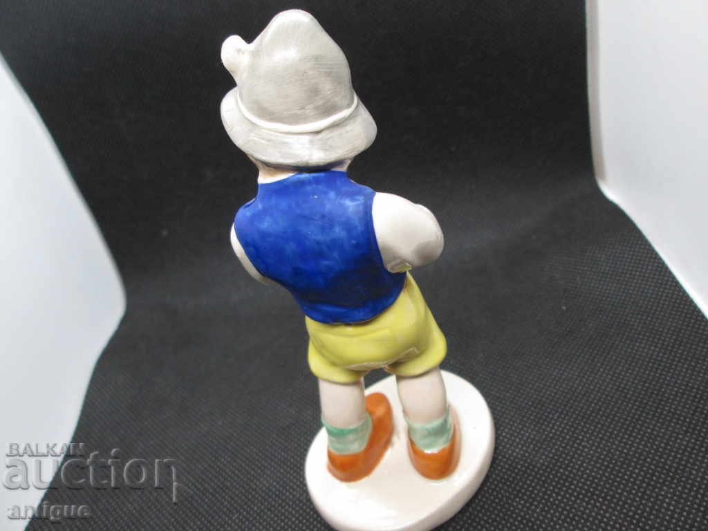 OLD GERMAN PORCELAIN FIGURE-MARKED - 7 OLD GERMAN PORCELAIN FIGURE-MARKED - 7