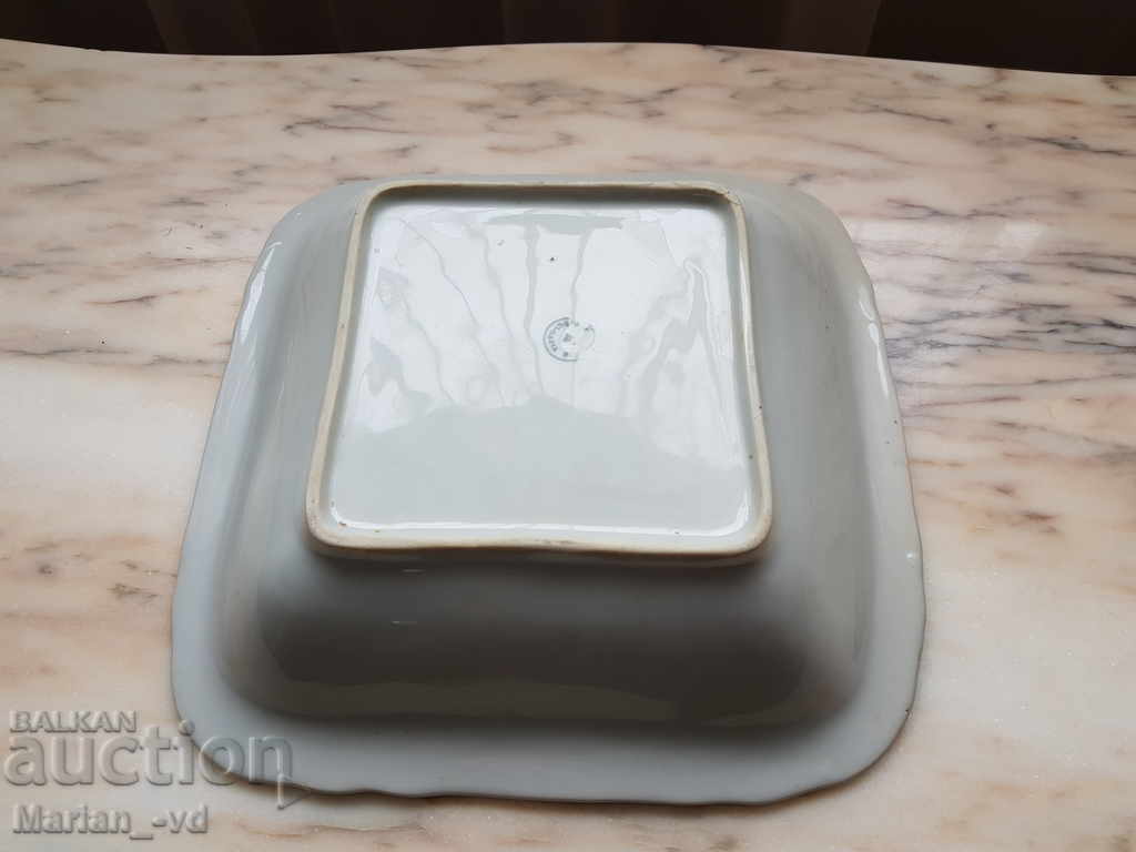 Delivery of Old Bulgarian porcelain salad bowl Delivery of Old Bulgarian porcelain salad bowl