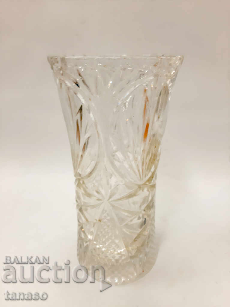 Παλιά βάζο κρύσταλλο με τιμή 15.00 BGN | € 7.67 Παλιά βάζο κρύσταλλο με τιμή 15.00 BGN | € 7.67