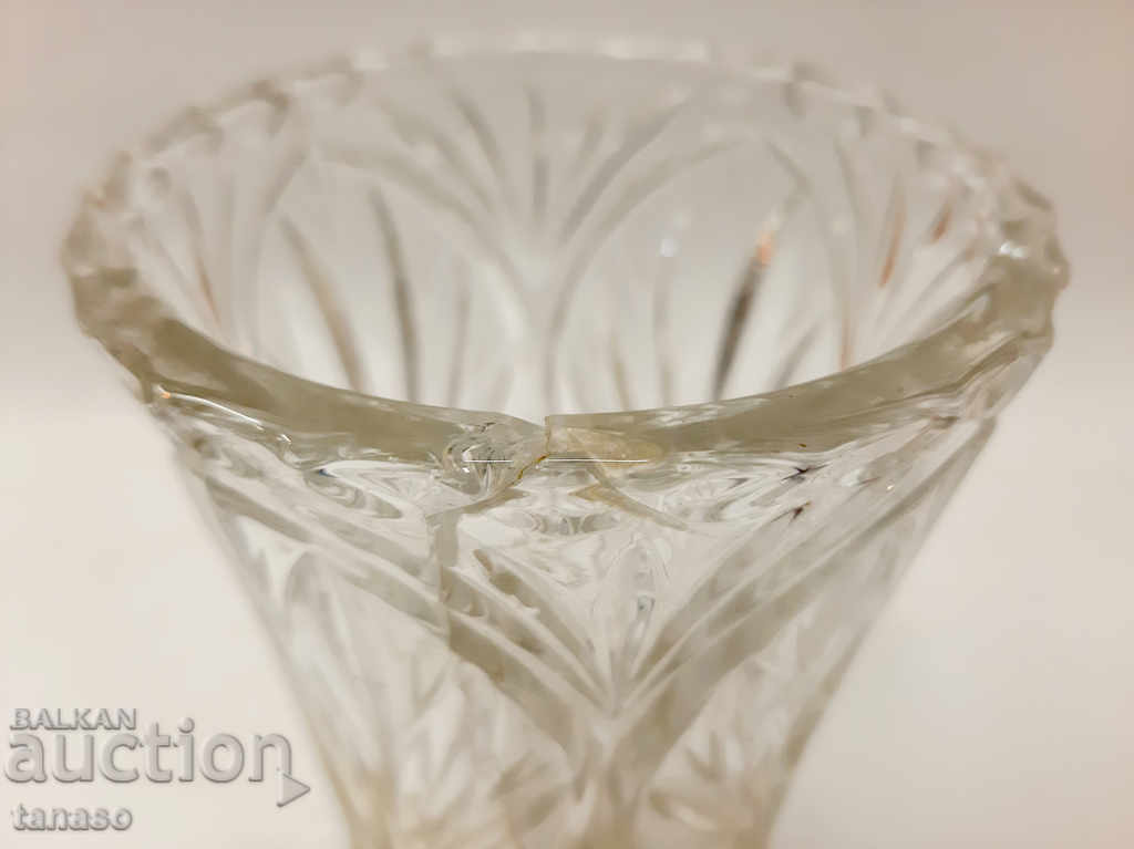 Δημοπρασία Παλιά βάζο κρύσταλλο Δημοπρασία Παλιά βάζο κρύσταλλο