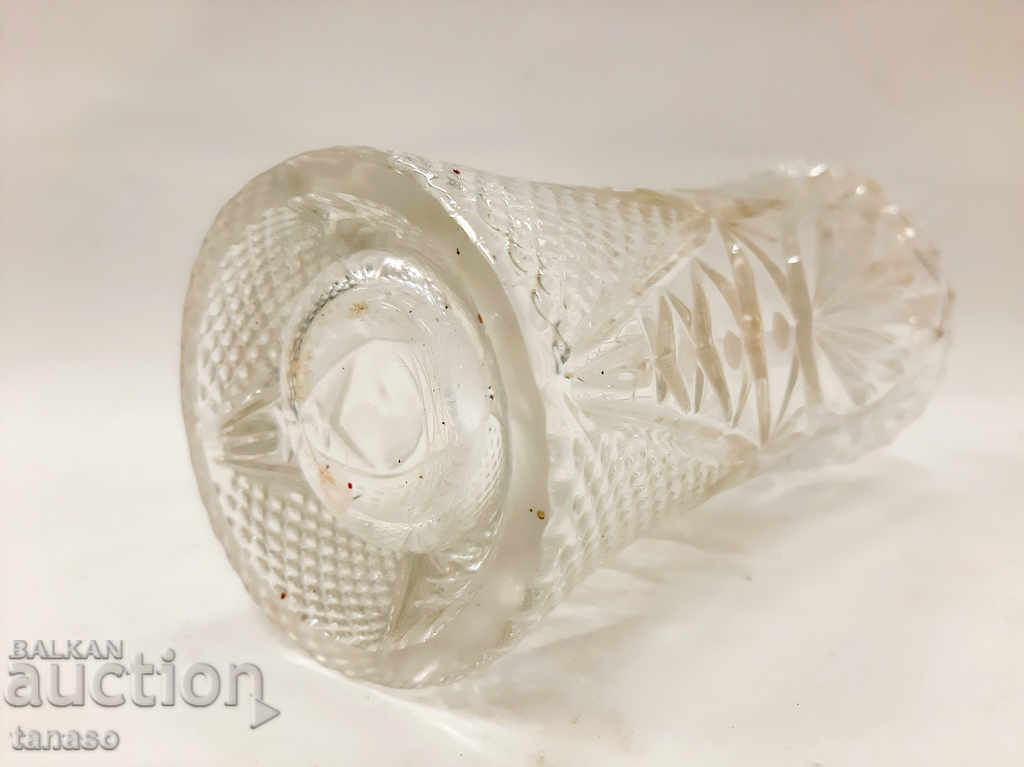 Παράδοση Παλιά βάζο κρύσταλλο Παράδοση Παλιά βάζο κρύσταλλο