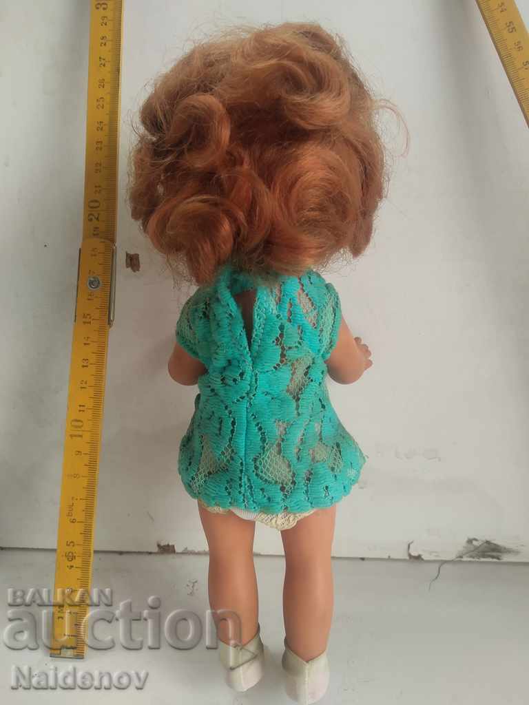 Old toy doll with price 20.00 BGN | € 10.23