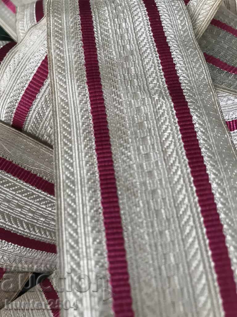 Колан-параден,пагони,сребърна сърма,5 см шир с цена € 7.95 | 15.55 лв.