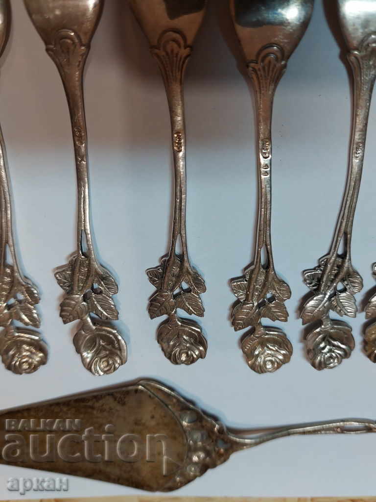 Auction silver set 12 forks + 1 piece 0.835 SILVER Auction silver set 12 forks + 1 piece 0.835 SILVER