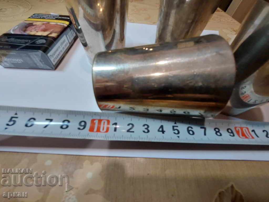 сребърни чашки -сет 4 броя -243 грама -0.800 - 5 сребърни чашки -сет 4 броя -243 грама -0.800 - 5