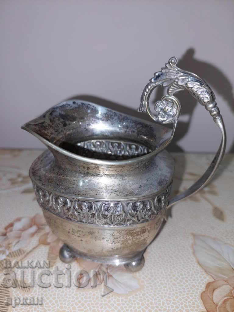silver jug for milk 0.800 -108 grams with price 350.00 BGN | € 178.95 silver jug for milk 0.800 -108 grams with price 350.00 BGN | € 178.95