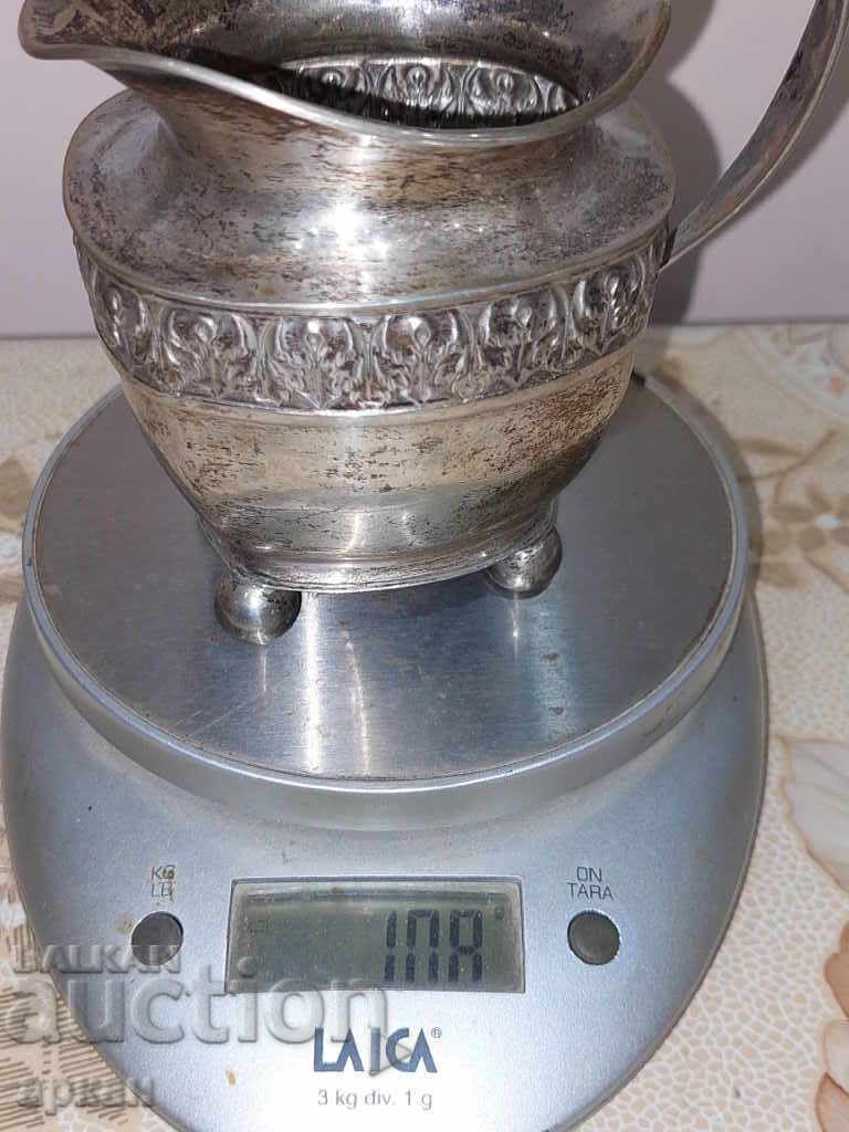 Delivery of silver jug for milk 0.800 -108 grams Delivery of silver jug for milk 0.800 -108 grams