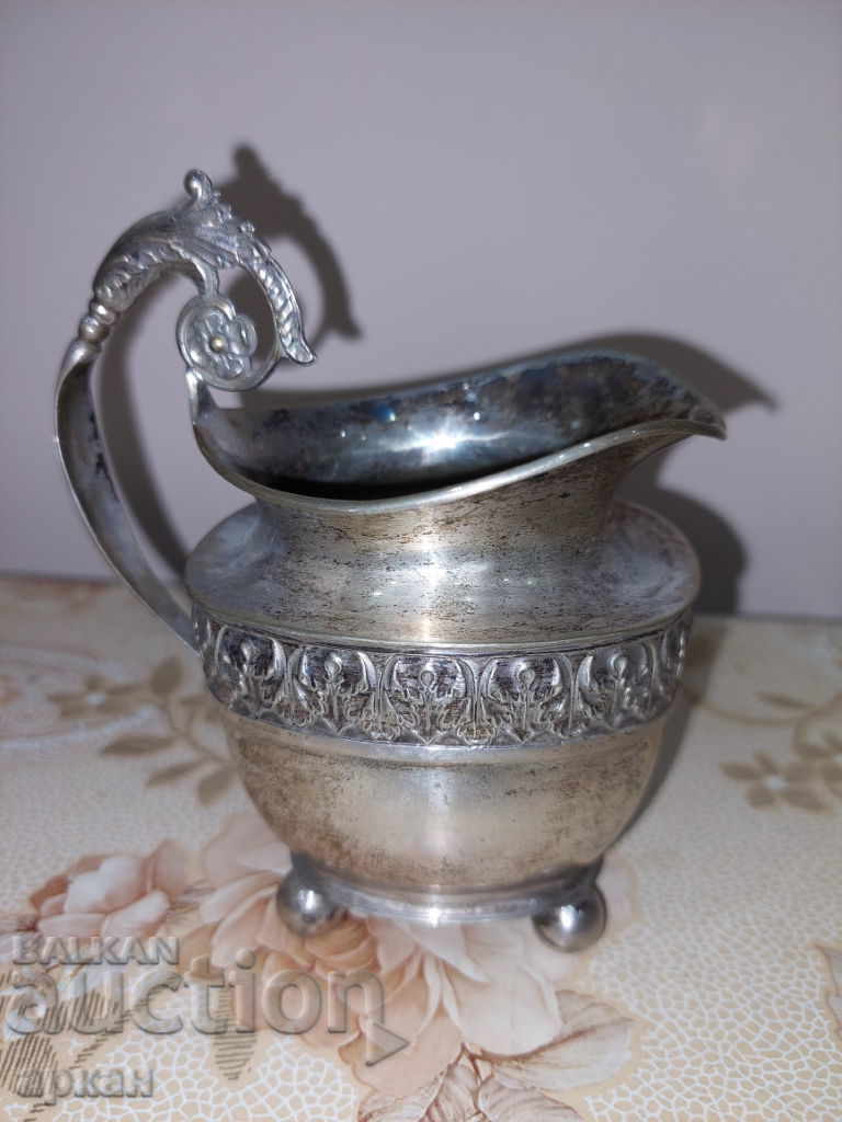 silver jug for milk 0.800 -108 grams - 7 silver jug for milk 0.800 -108 grams - 7