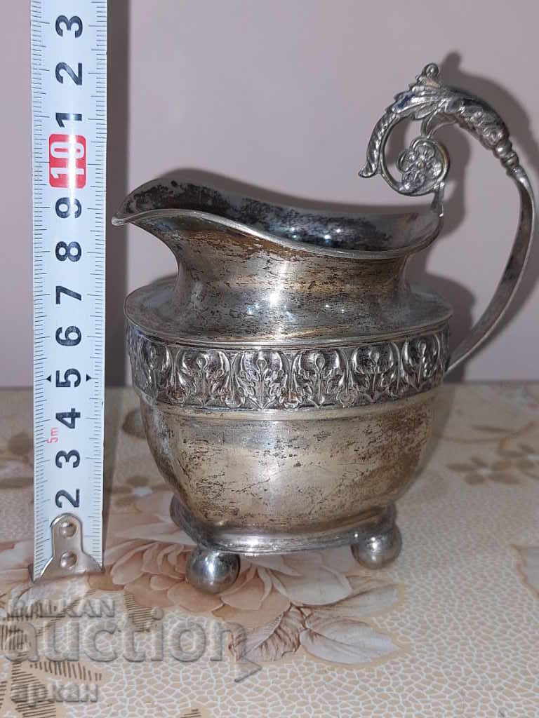 silver jug for milk 0.800 -108 grams