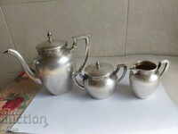 сребърен чаен сервиз -617 грама -0.800 проба