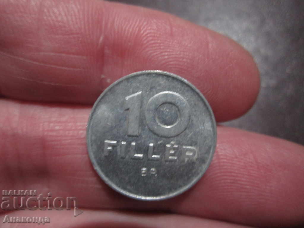 1981 HUNGARY 10 fillers Aluminum