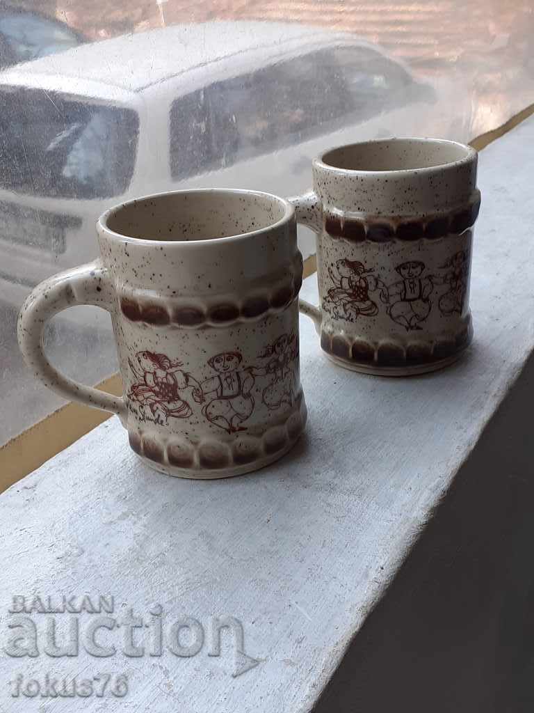 Auction Two glasses of Rozenthal mugs - Germany Auction Two glasses of Rozenthal mugs - Germany