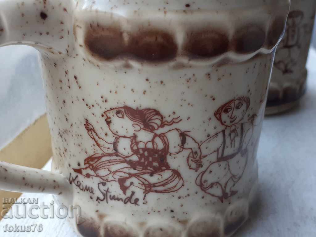 Delivery of Two glasses of Rozenthal mugs - Germany Delivery of Two glasses of Rozenthal mugs - Germany