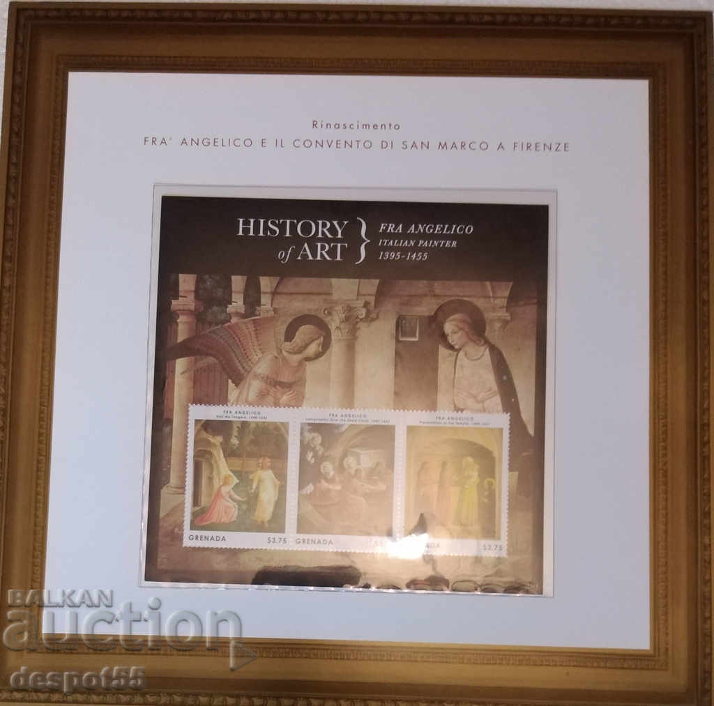 2013. Grenada. Original collection - Art History. with price 9.50 BGN | € 4.86 2013. Grenada. Original collection - Art History. with price 9.50 BGN | € 4.86