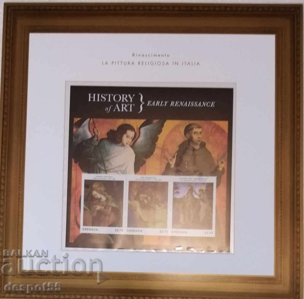2013. Grenada. Original collection - Art History. with price 9.50 BGN | € 4.86 2013. Grenada. Original collection - Art History. with price 9.50 BGN | € 4.86