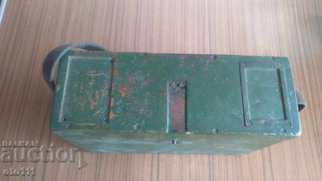 MILITARY TELEPHONE BOX - KINGDOM OF BULGARIA - 6 MILITARY TELEPHONE BOX - KINGDOM OF BULGARIA - 6