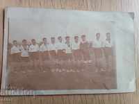 Ποδοσφαιρική φωτογραφία Αετός Βράτσα 1924 κάρτα ποδοσφαίρου