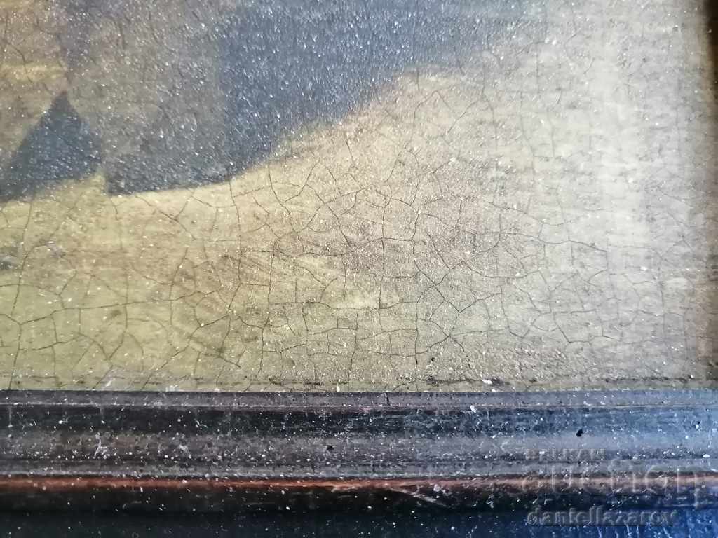 Delivery of Old Baroque Painting by Adriaen Brouwer 1635 Delivery of Old Baroque Painting by Adriaen Brouwer 1635